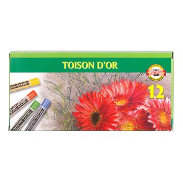 Krieda prašná KOH-I-NOOR TOISON D'OR, sada 12 ks