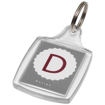 Kľúčenka A5 (45 x 35 mm) , Transparent clear