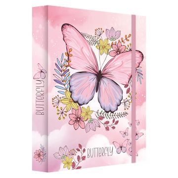 Box na zošity A4 Jumbo MAX JUNIOR S9 - Butterfly - motýľ
