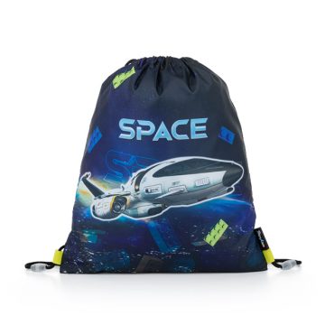 Vrecko na prezuvky s potlačou - Space
