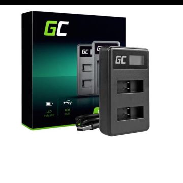 Green Cell nabíjačka AHBBP-501 pre GoPro AHDBT-501, HD Hero5, HD Hero6