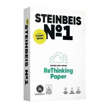 Kancelársky papier Steinbeis №1 recyklovaný A3, 80g CIE 55