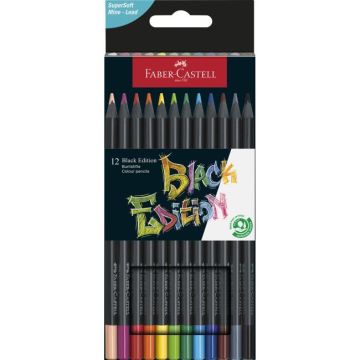 Farbičky Faber Castell Black Edition 12ks
