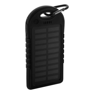 USB power banka, 4000 mAh , Black/Black