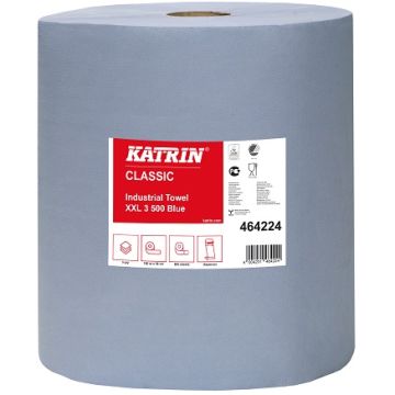 Priemyselné utierky KATRIN 464224 CLASSIC XXL 3-vrstvové modré 2ks