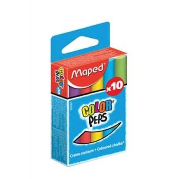 Krieda farebná - 10 ks Maped