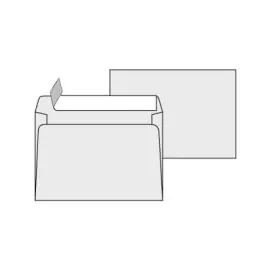 Poštové obálky C5 samolepiace s páskou, 100ks