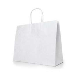 Papierová taška veľká , white