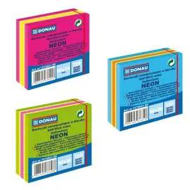 Samolepiaci bloček Donau neónový 50x50mm 250l