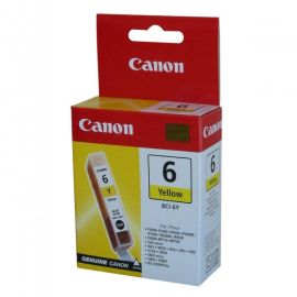 Canon originál ink BCI6Y, yellow, 280str., 13 4708A002, Canon S800, 820, 820D, 830D, 900, 9000, i950
