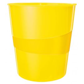 Kôš plastový Leitz WOW 15 ℓ žltý