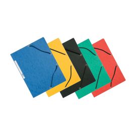 Obal s tromi chlopňami a gumičkou Q-Connect 375g