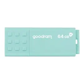 Goodram USB flash disk, USB 3.0, 64GB, UME3, UME3, azúrový, UME3-0640CRR11