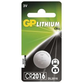 Batéria líthiová, CR2016, 3V, GP, blister, 1-pack