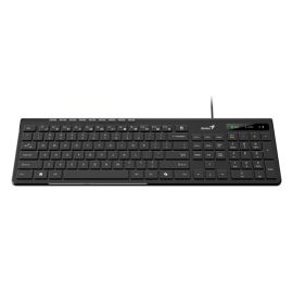 Genius Slimstar 230 II COPILOT, klávesnica CZ/SK, multimediál., slim typ drôtová (USB), čierna