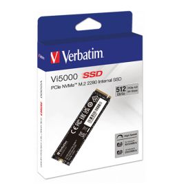 SSD Interná Verbatim Vi5000 M.2, 31825, 512GB, čierny, 5000 MB/s-R, NVMe, 2500 MB/s-W