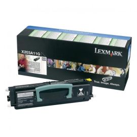 Lexmark originál toner X203A11G, black, 2500str., return