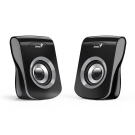 Genius reproduktory SP-Q180, 2.0, 6W, čierno-šedé, regulácia hlasitosti, stolový, 150Hz-20kHz, DOPREDAJ