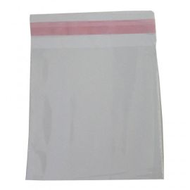 Obálka na 1 ks CD, polypropylén, priehľadná, s lepiacou klopou, 17*12.8cm/13*12.8cm, 100-pack, cena za 100 ks