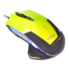 Myš drôtová, E-blue Mazer R, zelená, optická, 2400DPI, DOPREDAJ