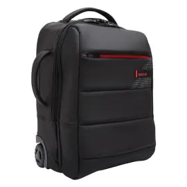 Troley na notebook 15,6", CPLUS, čierny z polyestéru, Bestlife