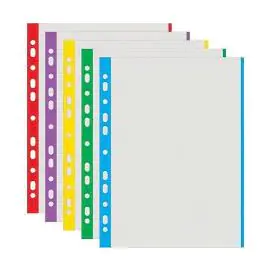 Euroobal A4 40 mic s farebným okrajom 100 ks