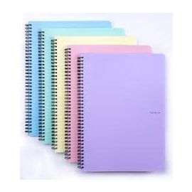 Poznámkový blok A4 Karton PP Pastelini