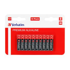 Batéria alkalická, AAA (LR03), AAA, 1.5V, Verbatim, blister, 10-pack, 49874