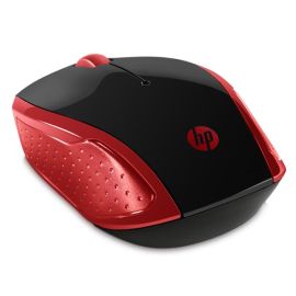 HP 200 Red Myš bezdrôtová, červená, 1000DPI