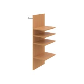 Šatníková vložka Strong, do skrine v.192 cm, buk