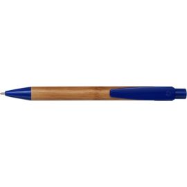 Guľôčkové pero z bambusu (modrá náplň) , Blue