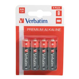 Batéria alkalická, AA-LR6 Mignon, AA, 1.5V, Verbatim, blister, 8-pack, 49503