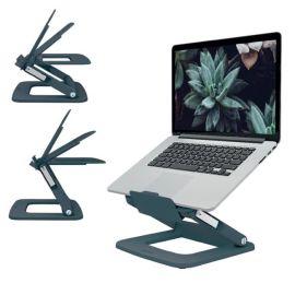 Stojan na notebook nastaviteľný Leitz Ergo s viacerými uhlami sklonu, zamatový šedý