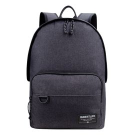 Batoh na notebook 15,6", Devon, šedý z polyestéru, Bestlife