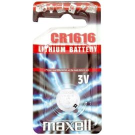 Batéria líthiová, gombíková, CR1616, 3V, Maxell, blister, 1-pack
