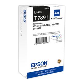 Epson originál ink C13T789140, T789, XXL, black, 4000str., 65ml, 1ks