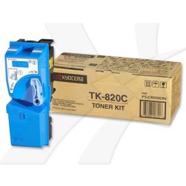 Kyocera originál toner TK820C, 0T2HPCEU, cyan, 7000str.