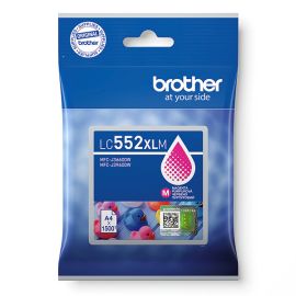 Brother originál ink LC552XLM, magenta, 1500str.
