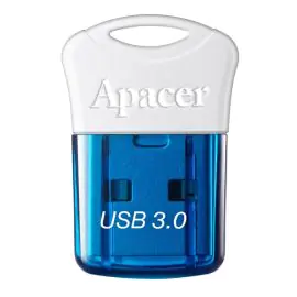 Apacer USB flash disk, USB 3.0, 32GB, AH157, modrý, AP32GAH157U-1, USB A, s krytkou, DOPREDAJ