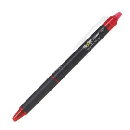 Roller gumovací PILOT Frixion clicker R, 0,5 mm červená