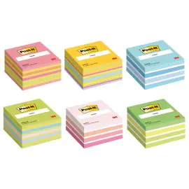 Samolepiaci bloček Post-it kocka 76x76 450 lístkov