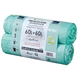 Vrecia do koša 60l 60 x 70cm 2 x 10 ks s ušami