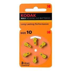Kodak Jednorázové zinko-vzdušná batéria P10, 6-pack