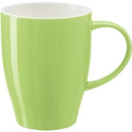 Masívny dvojfarebný hrnček (350 ml) , light green