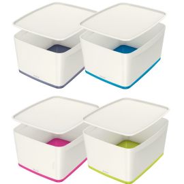 Úložný box s vekom Leitz MyBox, veľkosť L