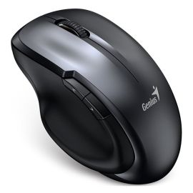 Genius Ergo 8200S Myš bezdrôtová, kovovo šedá, 1200DPI