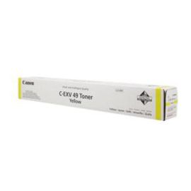 Canon originál toner C-EXV49 Y, 8527b002, yellow, 19000str.