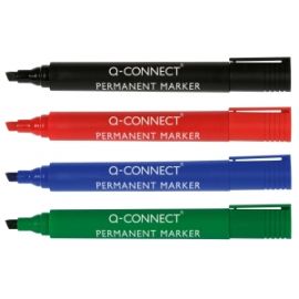Permanentný popisovač zrezaný hrot Q-CONNECT