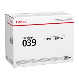 Canon originál toner 039 BK, 0287C001, black, 11000str.