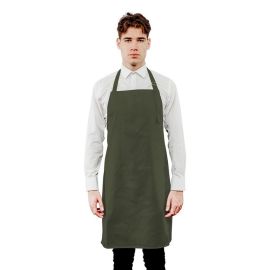 Zástera s náprsenkou a prackou70*85cm , dark olive